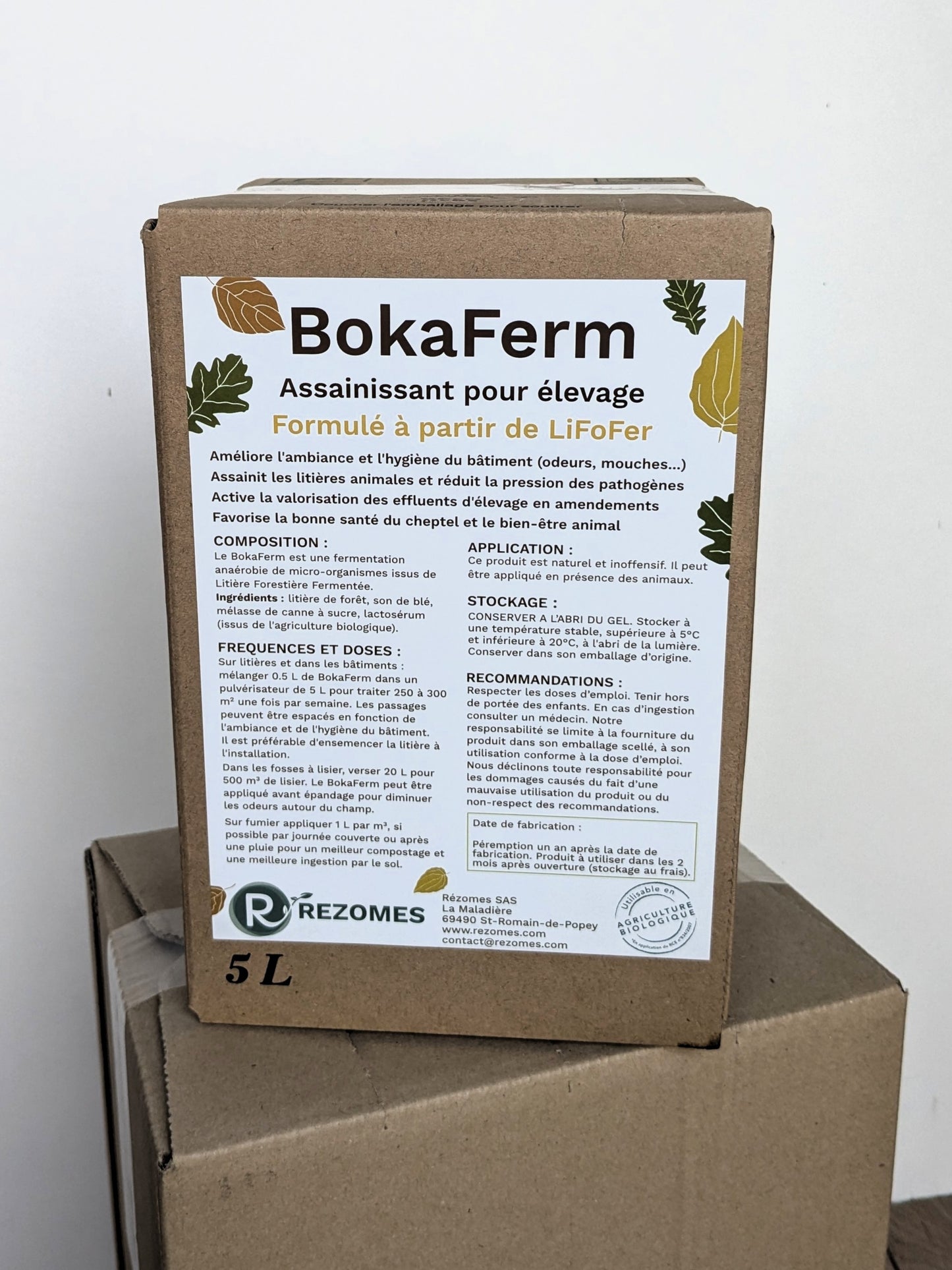 BokaFerm - Litière Forestière Fermentée concentrée
