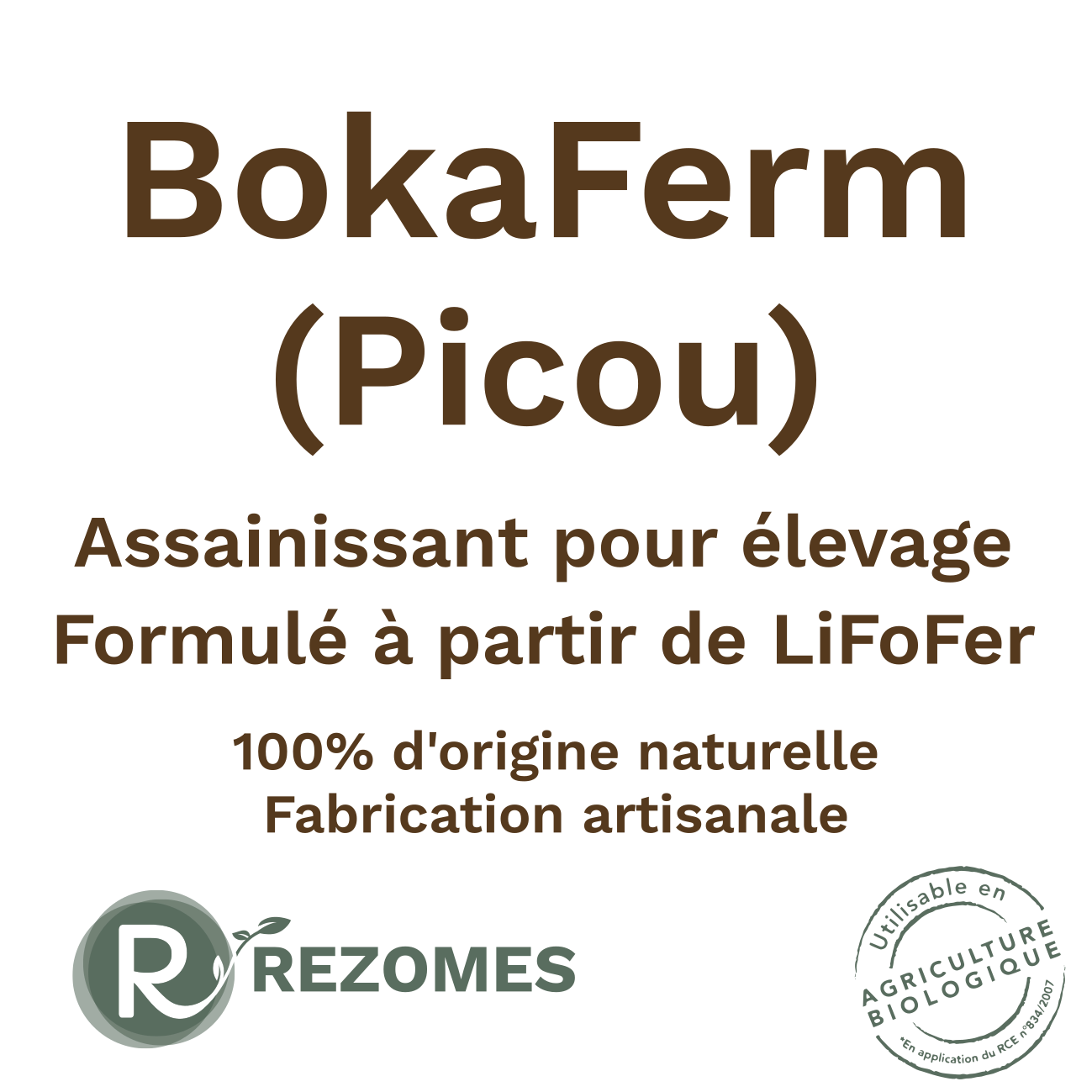 BokaFerm (ex-PICOU) - Assainissant pour élevage