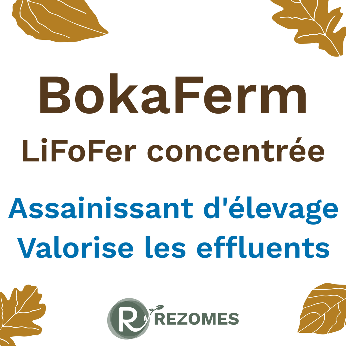 BokaFerm - Litière Forestière Fermentée concentrée