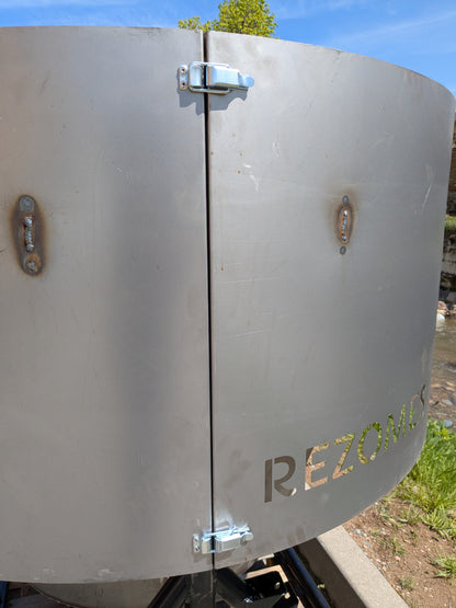 Pyrolyseur kon-tiki pour production de biochar